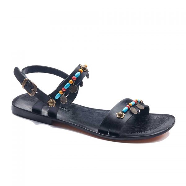 kadın kosele sandalet modelleri tura islemeli sag 600x600 - Bodrum Sandalet S725