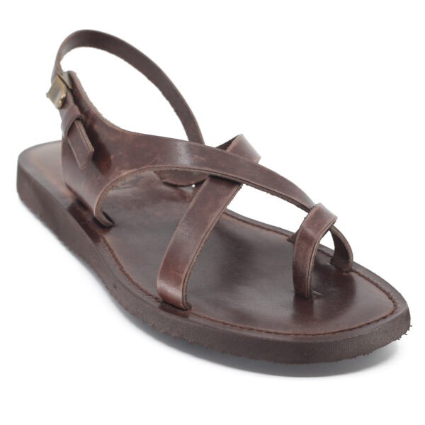 Koyu Kahve13 1 600x600 - Bodrum Sandalet 165D Kahve