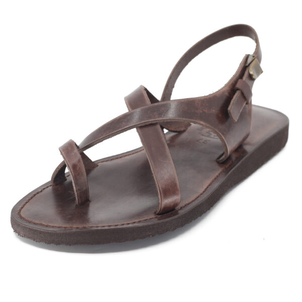 Koyu Kahve14 600x600 - Bodrum Sandalet 165D Kahve